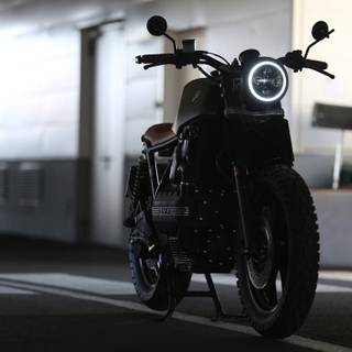 Scrambler motorcycle wallpaper