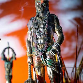 Hanuman 4k phone wallpaper