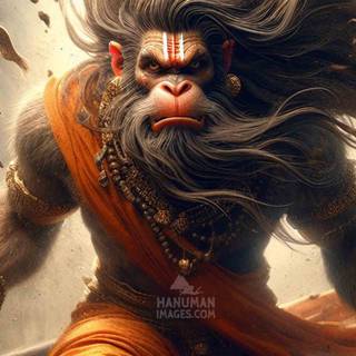Hanuman 4k phone wallpaper
