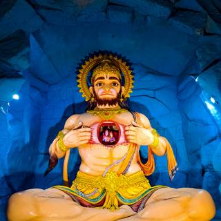 Hanuman 4k phone wallpaper