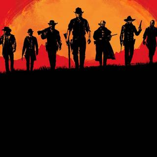 iPhone RDR2 wallpaper