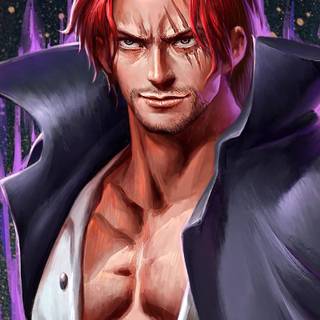 One Piece Shanks phone wallpaper