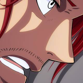 One Piece Shanks phone wallpaper