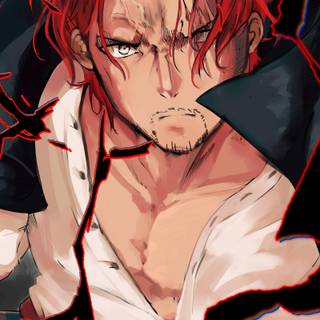 One Piece Shanks phone wallpaper