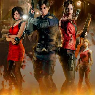 Resident Evil 2 phone wallpaper