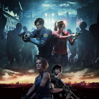 Resident Evil 2 phone wallpaper