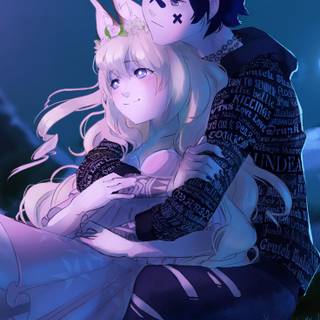 Love anime phone wallpaper