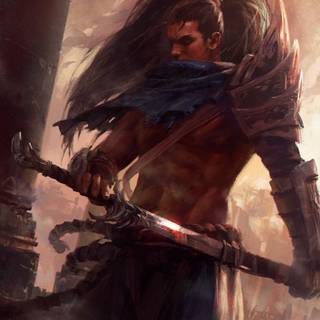 Yasuo phone wallpaper