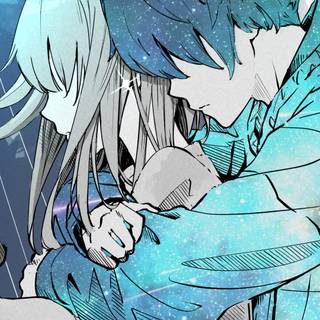 Love anime phone wallpaper