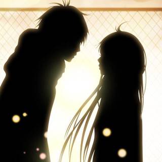 Love anime phone wallpaper