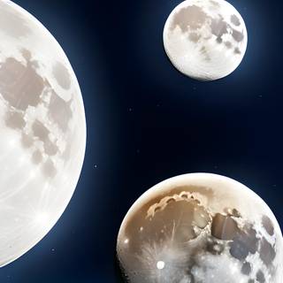 iPhone 13 moon wallpaper