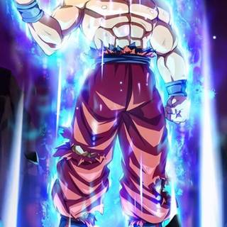 UI Goku phone wallpaper