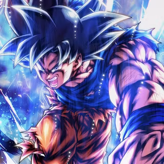 UI Goku phone wallpaper