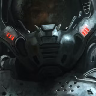 Doom Slayer phone wallpaper