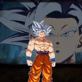 UI sign Goku wallpaper