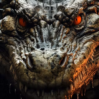 Crocodile phone wallpaper