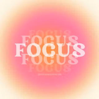 iPhone focus wallpaper