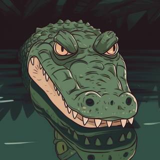 Crocodile phone wallpaper