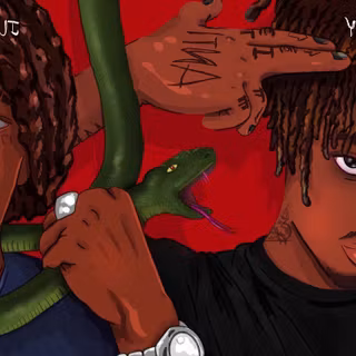 Juice Wrld and YNW Melly wallpaper