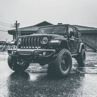 Car crawling wallpaper
