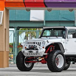 Car crawling wallpaper