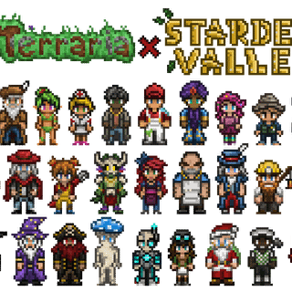 Stardew Valley all NPCs wallpaper