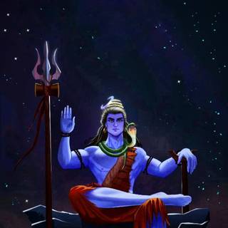 Mahadev animated wallpaper