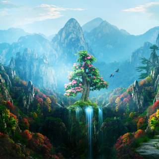 Magic nature wallpaper