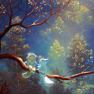 Magic nature wallpaper