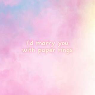 Paper Rings wallpaper