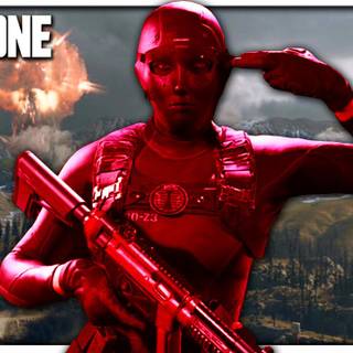 Roze Warzone wallpaper