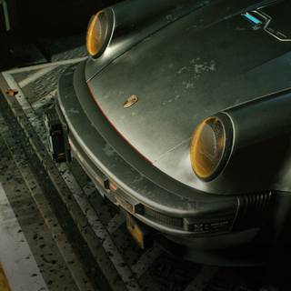 Cyberpunk Porsche wallpaper