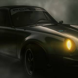 Cyberpunk Porsche wallpaper