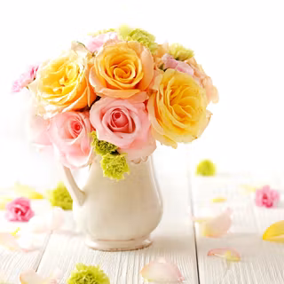 Pastel rose wallpaper