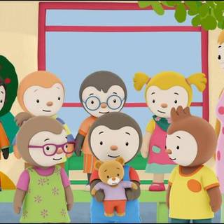 T'choupi à l'école wallpaper