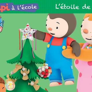 T'choupi à l'école wallpaper