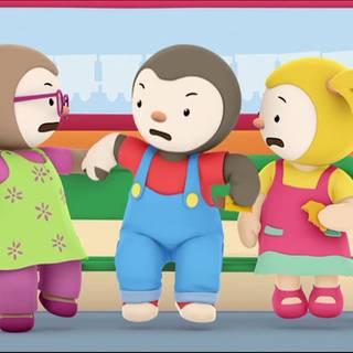 T'choupi à l'école wallpaper