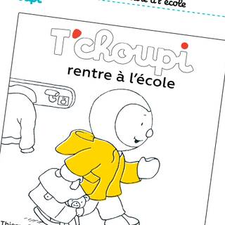 T'choupi à l'école wallpaper