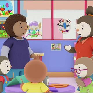 T'choupi à l'école wallpaper