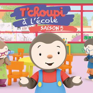 T'choupi à l'école wallpaper