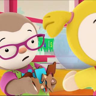 T'choupi à l'école wallpaper