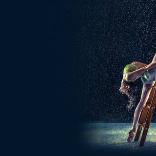 Aerial silks wallpaper