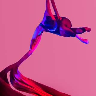 Aerial silks wallpaper