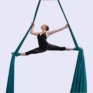 Aerial silks wallpaper