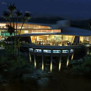 Tony Stark house wallpaper