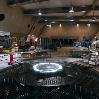 Tony Stark house wallpaper