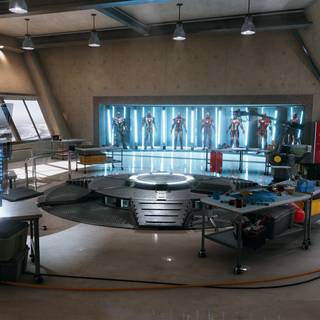 Tony Stark house wallpaper