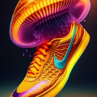 Rainbow shoes wallpaper
