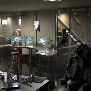 Tony Stark house wallpaper