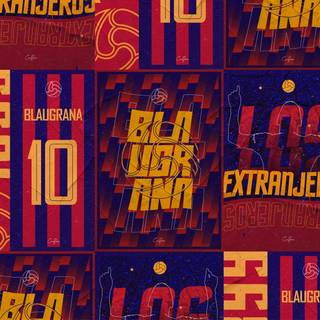 Blaugrana wallpaper